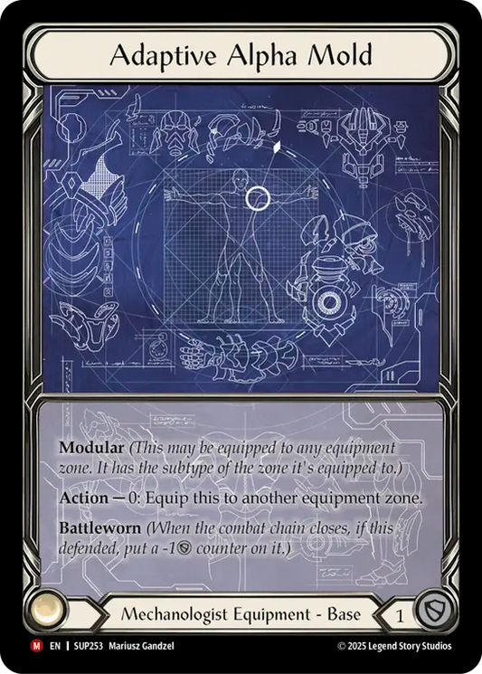 Adaptive Alpha MoldExtended Art Cold Foil  SUP253 (Super Slam)