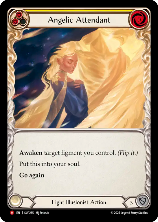 Angelic Attendant (Yellow) SUP265 (Super Slam)