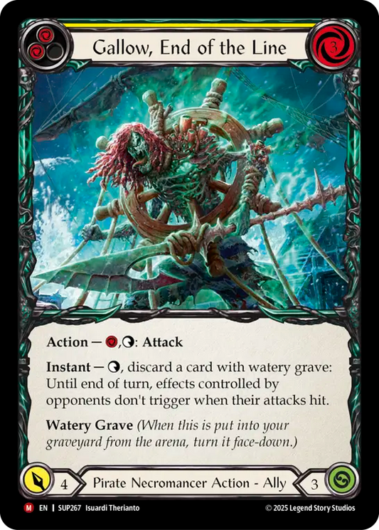 Gallow, End of the Line (Yellow) SUP267 (Super Slam)