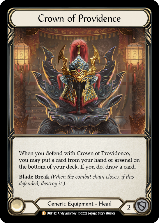 Crown of Providence Rainbow Foil UPR182 (Uprising)