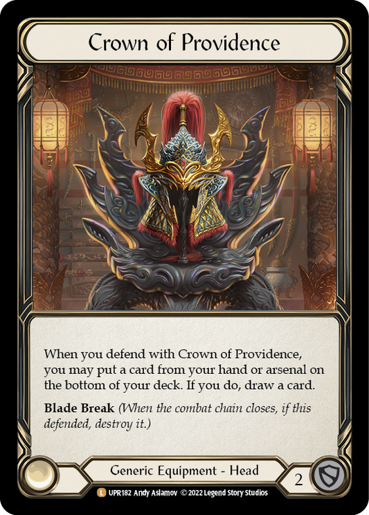 Crown of Providence Rainbow Foil UPR182 (Uprising)