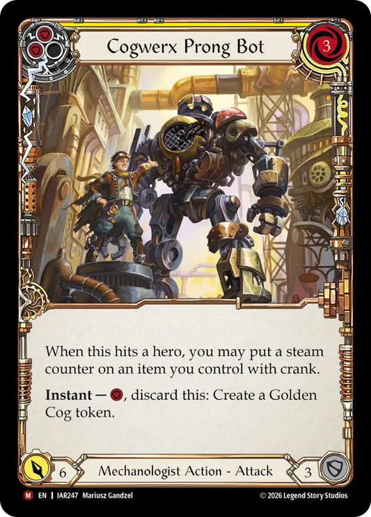 Cogwerx Prong Bot (Yellow) IAR247 (Usurp the Shadow Throne)